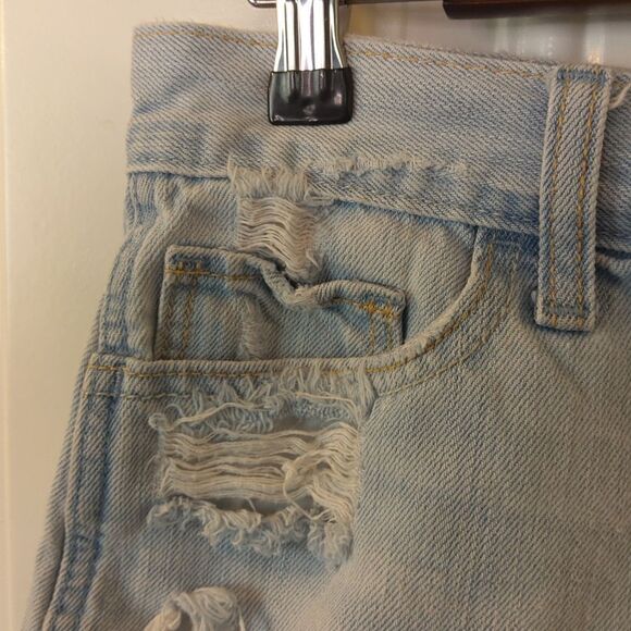 Hollister short short high-rise destroyed five pocket booty shorts - Picture 5 of 16